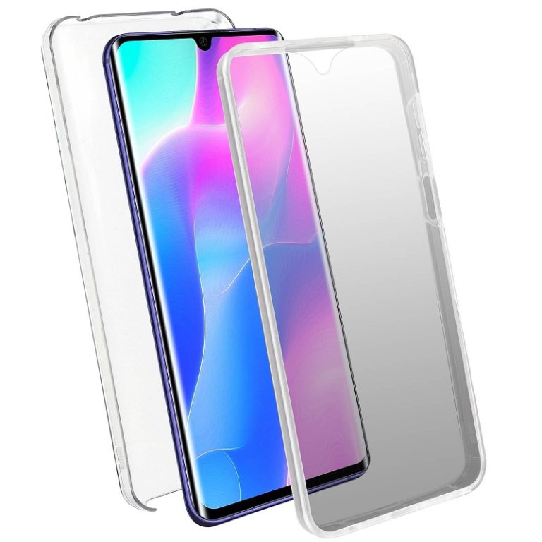 XIAOMI MI NOTE 10 LITE FUNDA CARCASA DOBLE TRANSPARENTE CON PROTECCION