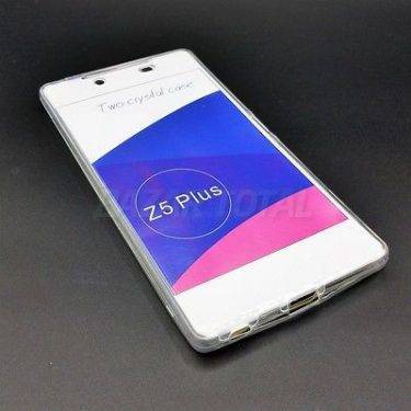 PARA SONY XPERIA Z5 PREMIUM FUNDA TRANSPARENTE DE TPU CON PROTECCION TOTAL 360º