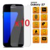 ⭐10x PROTECTOR DE CRISTAL TEMPLADO PREMIUM 9H 2.5D PARA SAMSUNG GALAXY S7 G930 1