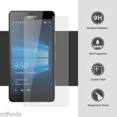 PARA MICROSOFT LUMIA 950 PROTECTOR DE CRISTAL TEMPLADO PREMIUM 9H 2.5D 12 CRISTAL TEMPLADO PREMIUM 9H 2.5D PARA MICROSOFT LUMIA 950 GLASS SCREEN PROTECTOR