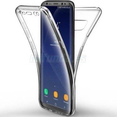 PARA SAMSUNG GALAXY NOTE 8 N950 FUNDA DE GEL TPU DOBLE PROTECCION TOTAL 360º 1 PARA SAMSUNG GALAXY NOTE 8 N950 FUNDA DE GEL TPU DOBLE PROTECCION TOTAL 360º