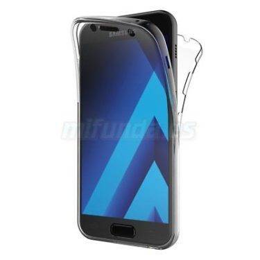 PARA SAMSUNG GALAXY A5 (2017) FUNDA DOBLE DE GEL TPU CON PROTECCION TOTAL 360º 1 PARA SAMSUNG GALAXY A5 (2017) FUNDA DOBLE DE GEL TPU CON PROTECCION TOTAL 360º