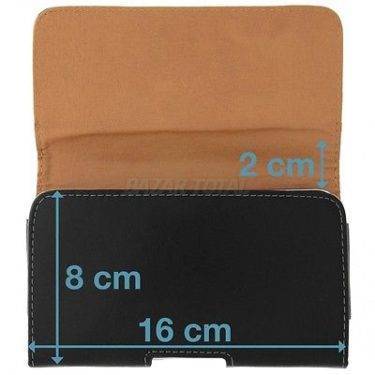 PARA SAMSUNG GALAXY NOTE 2 II N7100 FUNDA DE CINTURON LEATHER BELT COVER 1