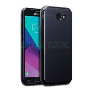 PARA SAMSUNG GALAXY J3 (2017) FUNDA CARCASA NEGRA MATTE DE TPU FROSTED CASE 15 PARA SAMSUNG GALAXY J3 (2017) FUNDA CARCASA NEGRA MATTE DE TPU FROSTED CASE