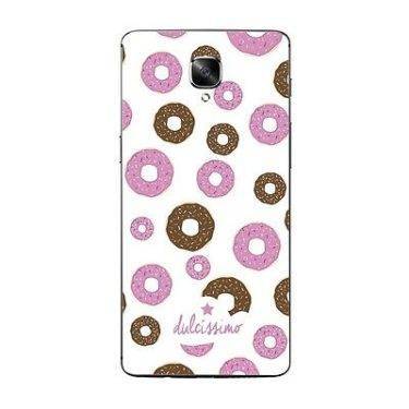 PARA ONEPLUS TWO 2 FUNDA CARCASA DE DISEÑO "DONUTS" DE GEL TPU FLEXIBLE 2 PARA ONEPLUS THREE 3 FUNDA CARCASA DE DISEÑO "DONUTS" DE GEL TPU FLEXIBLE