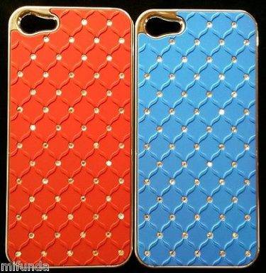 PARA IPHONE SE 5G 5S CARCASA FUNDA CROMADA Y BRILLANTES STRASS RHINESTONE CASE 5 PARA IPHONE SE 5G 5S CARCASA FUNDA CROMADA Y BRILLANTES STRASS RHINESTONE CASE