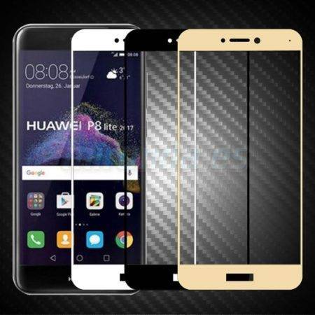 PARA HUAWEI P8 LITE (2017) CRISTAL TEMPLADO PREMIUM FULL COVER EN COLORES VARIOS 9 PARA HUAWEI P8 LITE (2017) CRISTAL TEMPLADO PREMIUM FULL COVER EN COLORES VARIOS