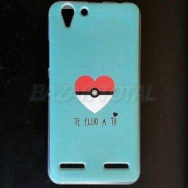 PARA LENOVO K5 FUNDA CARCASA DE DISEÑO "TE ELIJO A TI" DE TPU FLEXIBLE PREMIUM 6 PARA LENOVO K5 FUNDA CARCASA DE DISEÑO "TE ELIJO A TI" DE TPU FLEXIBLE PREMIUM