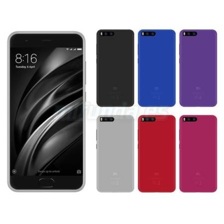 PARA XIAOMI Mi 6 FUNDA CARCASA DE GEL TPU MATE FROSTED 6 PARA XIAOMI Mi 6 FUNDA CARCASA DE GEL TPU MATE FROSTED