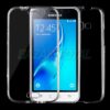 ✅SAMSUNG GALAXY J1 2016 FUNDA DOBLE TRANSPARENTE DE TPU CON PROTECCION 360º