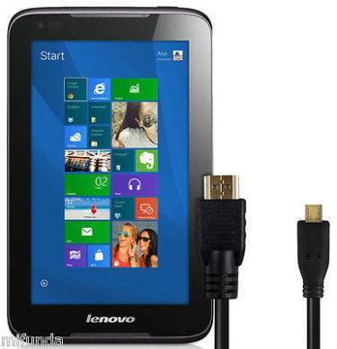 PARA LENOVO IDEATAB CABLE MICRO HDMI a HDMI MACHO HDMI MICRO MALE TO HDMI MALE 7 PARA LENOVO IDEATAB CABLE MICRO HDMI a HDMI MACHO HDMI MICRO MALE TO HDMI MALE