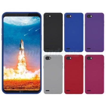 PARA LG Q6 FUNDA CARCASA DE GEL TPU MATE FROSTED 10 PARA LG Q6 FUNDA CARCASA DE GEL TPU MATE FROSTED