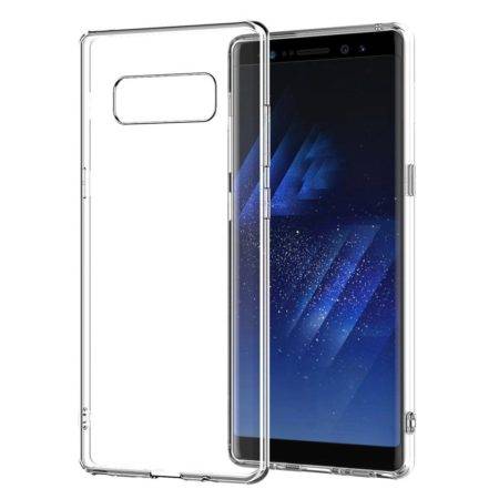 PARA SAMSUNG GALAXY NOTE 8 FUNDA CARCASA TRANSPARENTE DE GEL TPU PREMIUM 1