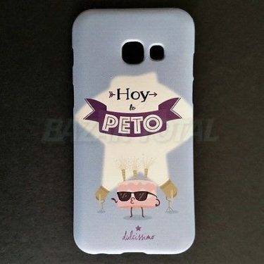 PARA SAMSUNG GALAXY A3 (2017) FUNDA CARCASA DISEÑO "HOY LO PETO" DE TPU PREMIUM 12 PARA SAMSUNG GALAXY A3 (2017) FUNDA CARCASA DISEÑO "HOY LO PETO" DE TPU PREMIUM