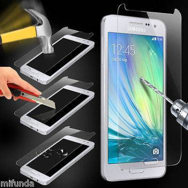PARA SAMSUNG GALAXY A3 CRISTAL TEMPLADO PREMIUM 9H 2.5D GLASS SCREEN PROTECTOR
