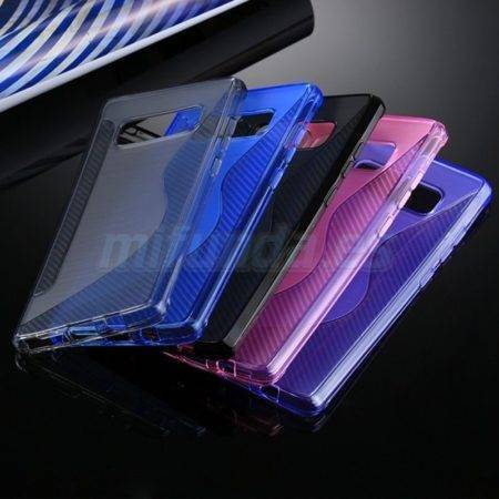 PARA SAMSUNG GALAXY NOTE 8 N950 FUNDA CARCASA DE GEL TPU S-LINE CALIDAD PREMIUM 11 PARA SAMSUNG GALAXY NOTE 8 N950 FUNDA CARCASA DE GEL TPU S-LINE CALIDAD PREMIUM