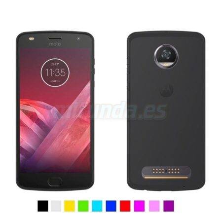 PARA MOTOROLA MOTO Z2 PLAY FUNDA CARCASA DE GEL TPU MATE FROSTED 6 PARA MOTOROLA MOTO Z2 PLAY FUNDA CARCASA DE GEL TPU MATE FROSTED