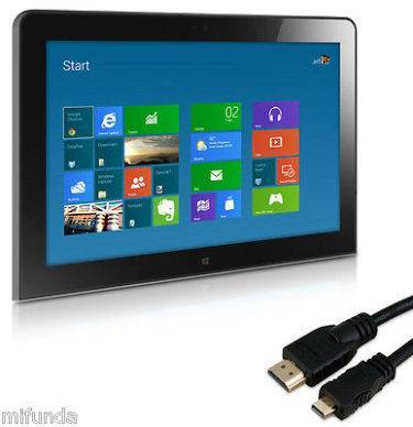 PARA LENOVO THINKPAD 10 CABLE MICRO HDMI MACHO HDMI MICRO MALE TO HDMI MALE 2 PARA LENOVO THINKPAD 10 CABLE MICRO HDMI MACHO HDMI MICRO MALE TO HDMI MALE