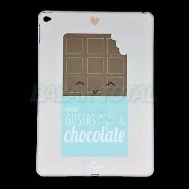 PARA APPLE IPAD AIR 2 / IPAD 6 FUNDA CARCASA "CHOCOLATE" DE TPU FLEXIBLE PREMIUM 8 PARA APPLE IPAD AIR 2 / IPAD 6 FUNDA CARCASA "CHOCOLATE" DE TPU FLEXIBLE PREMIUM