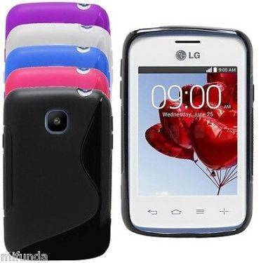 PARA LG L30 FUNDA CARCASA DE GEL TPU S-LINE 11 Para LG L30 Funda Carcasa De Gel Tpu S-Line