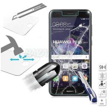 PARA HUAWEI P8 LITE (2017) PROTECTOR DE CRISTAL TEMPLADO PREMIUM 9H 2.5D 5 PARA HUAWEI P8 LITE (2017) PROTECTOR DE CRISTAL TEMPLADO PREMIUM 9H 2.5D