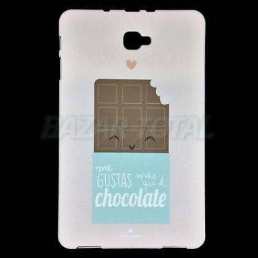 PARA SAMSUNG GALAXY TAB A 10.1 (2016) FUNDA CARCASA "CHOCOLATE" DE TPU PREMIUM 1 PARA SAMSUNG GALAXY TAB A 10.1 (2016) FUNDA CARCASA "CHOCOLATE" DE TPU PREMIUM