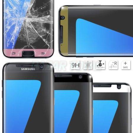 PARA SAMSUNG GALAXY S7 EDGE CRISTAL TEMPLADO CURVADO PREMIUM FULL COVERAGE 9H 3D 13 PARA SAMSUNG GALAXY S7 EDGE CRISTAL TEMPLADO CURVADO PREMIUM FULL COVERAGE 9H 3D