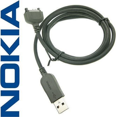 ✔NOKIA ORIGINAL CABLE DE DATOS DKU-2/CA-53 USB 2.0 3230 6500 7700 E61 N90 1