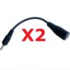 ✅2x Cable Adaptador CA-44 Nokia para Cargador de N90 N73 N80 5800 E72 E90 1