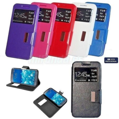 ✅HUAWEI P10 / P10 LITE / P10 PLUS FUNDA DE TAPA LIBRO CON VENTANA