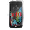 💥10x LG K10 K420N PROTECTOR DE CRISTAL TEMPLADO 9H 2.5D 1