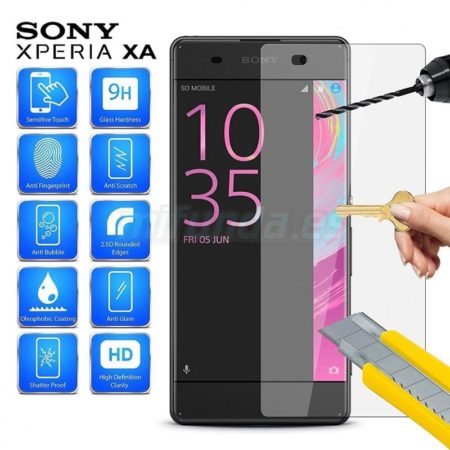 ✅SONY XPERIA XA PROTECTOR DE CRISTAL TEMPLADO 9H 2.5D 2 ✅SONY XPERIA XA PROTECTOR DE CRISTAL TEMPLADO 9H 2.5D 2