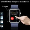 ✅Apple Watch 38mm Protector de Cristal Templado 9H 2.5D 1