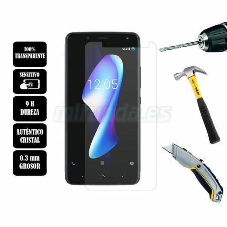💥BQ AQUARIS V PLUS PROTECTOR DE CRISTAL TEMPLADO 9H 2.5D 4 💥BQ AQUARIS V PLUS PROTECTOR DE CRISTAL TEMPLADO 9H 2.5D 4
