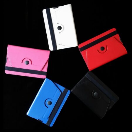 ✅Funda de Tapa Giratoria Universal para Tablet de 7,8,9 y 9,7 Pulgadas