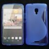 ✅HUAWEI ASCEND MATE 2 4G FUNDA CARCASA DE GEL TPU S-LINE AZUL 1