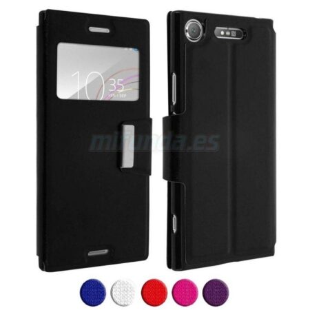 💥SONY XPERIA XZ1 FUNDA DE TAPA LIBRO CON VENTANA 8 💥SONY XPERIA XZ1 FUNDA DE TAPA LIBRO CON VENTANA 3