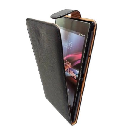 ⭐PARA SONY XPERIA Z ULTRA XL39H FUNDA DE POLIPIEL CON TAPA VERTICAL FLIP TOP 1