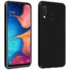 ⭐PARA SAMSUNG GALAXY A20e FUNDA CARCASA DE GEL TPU MATE NEGRA 1