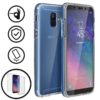 💥SAMSUNG GALAXY A6 FUNDA CARCASA TRANSPARENTE DOBLE CON PROTECCION 360º 1