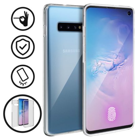 💥SAMSUNG GALAXY S10 FUNDA CARCASA TRANSPARENTE DOBLE CON PROTECCION 360º 7 💥SAMSUNG GALAXY S10 FUNDA CARCASA TRANSPARENTE DOBLE CON PROTECCION 360º 7