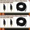 22m-jack-3.5-M-M-cable ⭐CABLE DE AUDIO AUXILIAR JACK 3.5 MM MACHO/MACHO CON 22 METROS DE LONGITUD 1