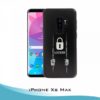 ⭐PARA APPLE IPHONE XS MAX FUNDA CARCASA HÍBRIDA PC / TPU PREMIUM CON ESTAMPADO LÁSER 3D LOCKED