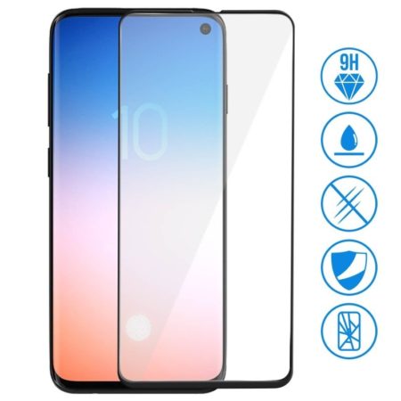 💥PARA SAMSUNG GALAXY S10e PROTECTOR DE PANTALLA DE CRISTAL TEMPLADO FULL GLUE 11D PREMIUM NEGRO