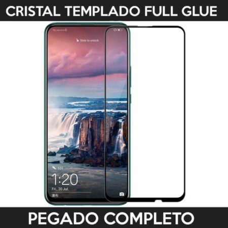 ✅HUAWEI P SMART Z PROTECTOR DE PANTALLA DE CRISTAL TEMPLADO FULL GLUE 11D NEGRO