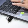 ✅ADAPTADOR OTG USB Y MICRO USB CON LECTOR DE TARJETAS NEGRO 6