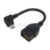 ✔CABLE OTG EN ANGULO DE 90º MICRO USB MACHO A USB HEMBRA 1