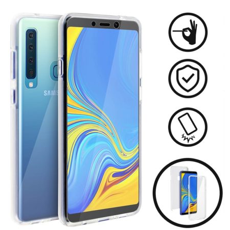💥SAMSUNG GALAXY A9 2018 FUNDA CARCASA TRANSPARENTE DOBLE CON PROTECCION 360º 12 💥SAMSUNG GALAXY A9 2018 FUNDA CARCASA TRANSPARENTE DOBLE CON PROTECCION 360º 12