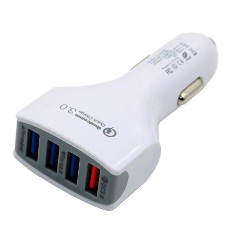 ✅CARGADOR RAPIDO QUALCOMM 3.0 12/24V 4 USB 3.6V/6.5V/9V/12V 7A TOTAL 3 ✅CARGADOR RAPIDO QUALCOMM 3.0 12/24V 4 USB 3.6V/6.5V/9V/12V 7A TOTAL 3
