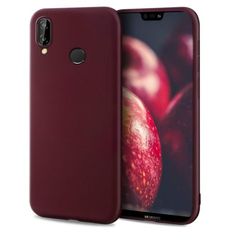 💥HUAWEI P20 LITE FUNDA CARCASA DE GEL TPU MATE BORGOÑA 10 💥HUAWEI P20 LITE FUNDA CARCASA DE GEL TPU MATE BORGOÑA 10